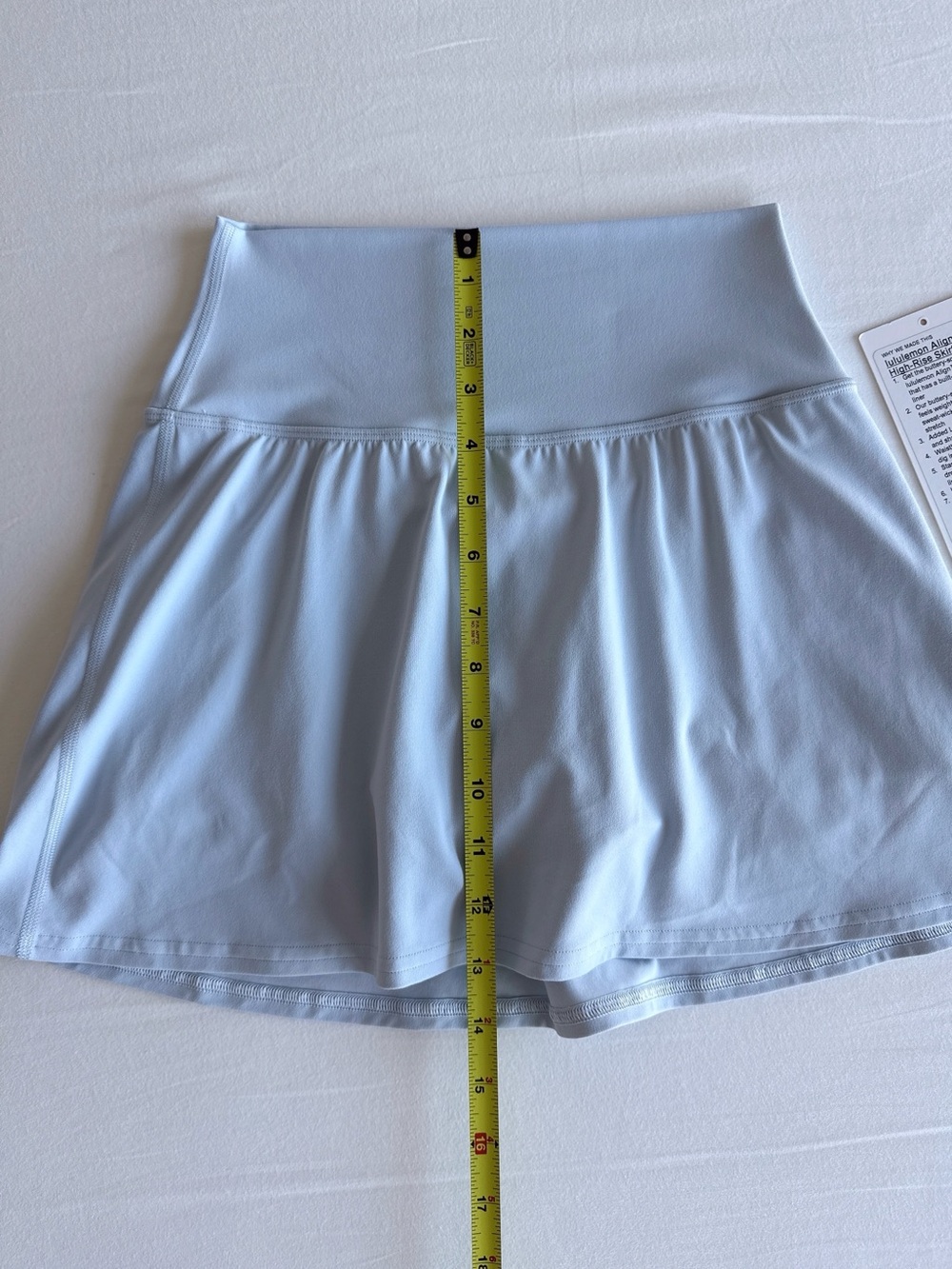 lululemon Align™ High-Rise Skirt Starch Blue Size 4 NWOT - Picture 12 of 13